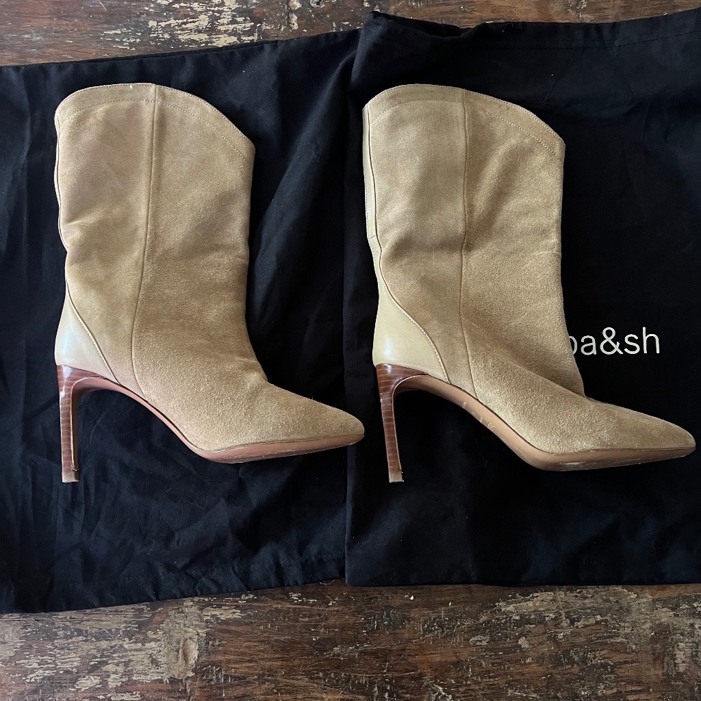 Ba&Sh Leather Boots
